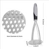 Potato Mashers, Joyoldelf Potato Masher Stainless Steel, Masher with Non-Slip