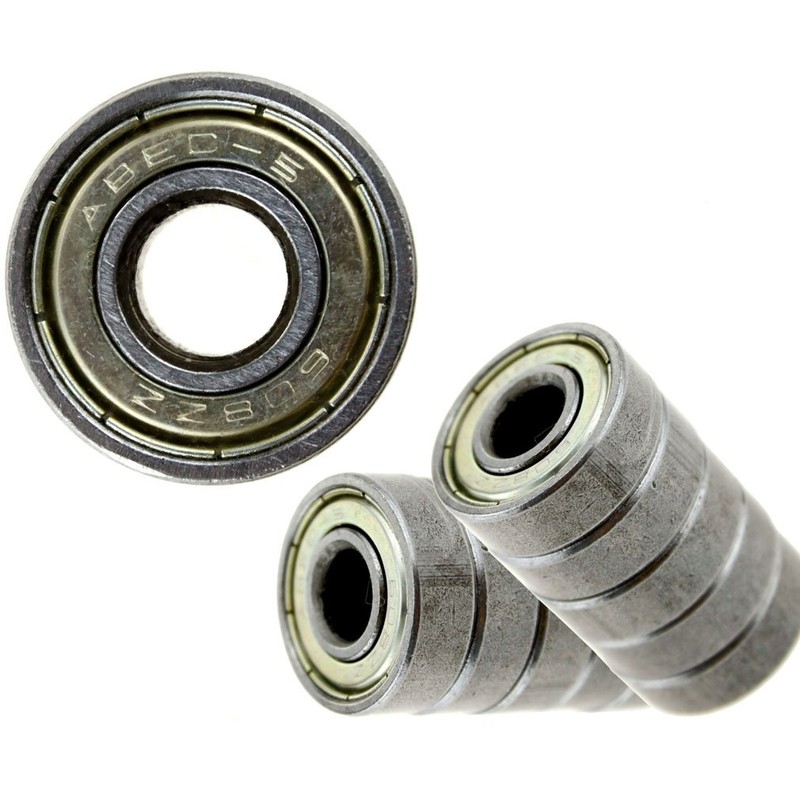 New 10x ABEC-5 608ZZ Skateboard Scooter Roller Blade Ball Bearings