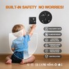 DR.IT 15 Amp Universal Wall Outlet, 35W GaN Fast Charging