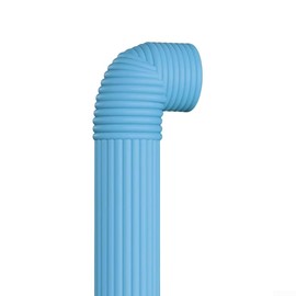 Self Sealing Pipe Insulation Foam Outdoor Water Pipe Frost Protection Noise Reduction Winter Foam Insulation Tape (Blue)