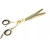 Professional Double Teeth Thinning Shears 8.5" Scissors GERMAN Barber Hair