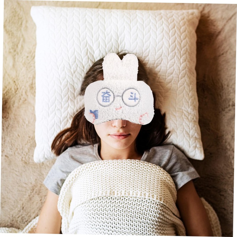 Healeved Cute Sleep Eye Mask Weighted Sleeping Eye Mask for