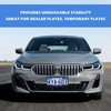 4PCS Magnetic License Plate Holders Kit,No Drilling License Plate Frames