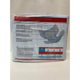 Cardinal Health Quilted Adult UNDERWEAR Heavy Absorbency Size L x18