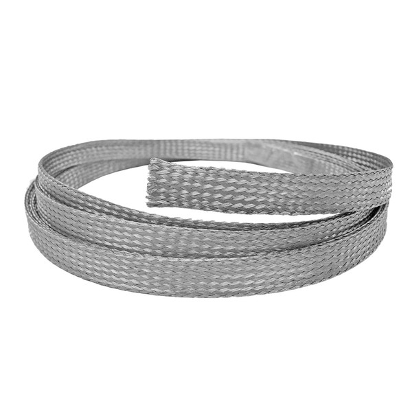 Electriduct 3/4" Stainless Steel Braided Sleeving (304SS) - Length: 10 Feet