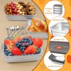 10Pcs 316 Stainless Steel Food Storage Containers Airtight Lids 50oz/1500ml