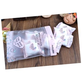 Minkissy 3sets Portable Makeup Remover Pads Cotton Soft Absorbent Sterilized Face Cleaning Swabs 100 Count Pack 64pcs*3 Random Color