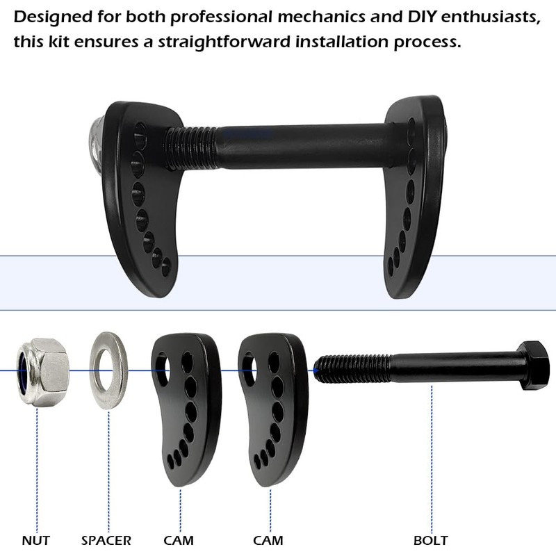 GOLKNHA ±1.5 Degree Camber Lock Alignment Fix & Upper Arm