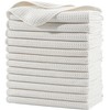Polyte Toalla de Cocina Microfibra Waffle 340 gsm, 40.6x71.1 cm,