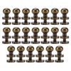 20set Brass Rivets Bronze Wear Resistance Luggage Hardware Accessories for