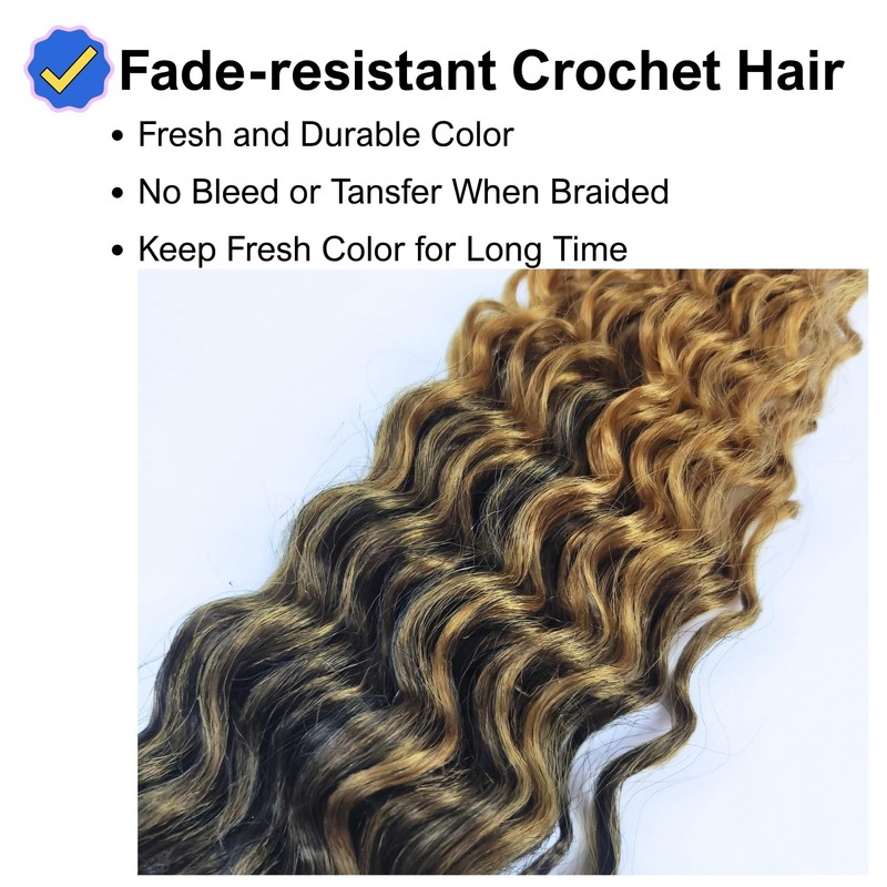 Brown to Honey Boho Hair 4/27# Ombre Synthetic Boho Braids