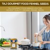 TAJ Roasted Fennel Seeds, Roasted Saunf, 7oz (200g)