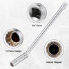 Zocipro Spark Plug Wrench 14 mm Long Magnet Universal Flexible