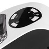 500W Black and White Mini Electric Heater Portable Wall Mounted