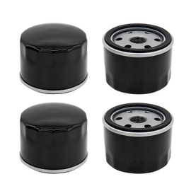 Powswopx 49065-0721 Oil Filter Compatible with Kawasaki FR730V FR691V FR651V FX730V FX691V FR600V FS691V FS651V, Compatible with Cub Cadet zt1 50 Lawn Mower Fits for John Deere AM125424-4 Pack