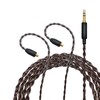 Copper Core Earphone Cable, 3.5mm Plug, 2 Pin 0.78mm, in