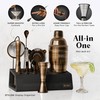 BARE BARREL® Mixology Bartender Kit Bar Set | 14-Piece Cocktail