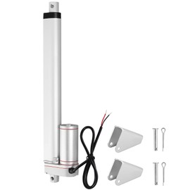 EYPINS Linear Actuator Motor 1000N 10 Inch DC 12V,Heavy Duty Electric Stroke Actuator Motor,IP54 Low Noise Lift Linear Actuator for Auto Car RV Opener Lift Tables Equipment