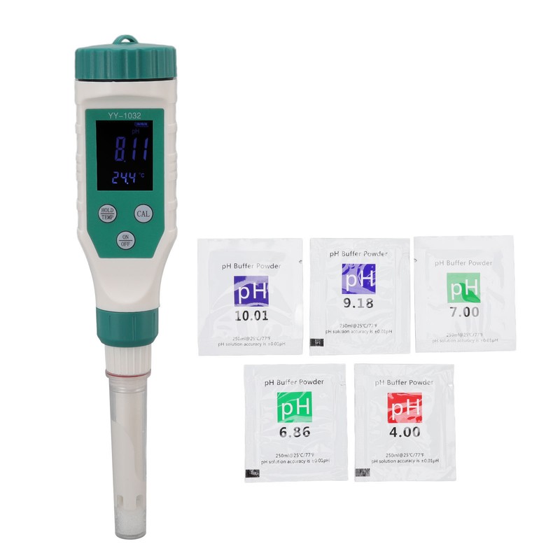 Digital PH Meter Food Beverage 0.1 Resolution PH Tester Pen