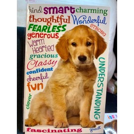 Unbranded Happy Birthday Card! Sweet Flattering Puppy Thinking of You On Your Birthday