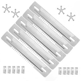 NIZEFEI Beekeeping Travel Gate 5 Pieces of Reducer Galvanized Iron Beehive with 20 Screws, Mouse Guard Travel Gate for 10-Frame Beehives