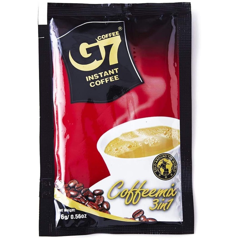 TRUNG NGUYEN G7 Instant Coffee (Coffee Mix 3in1) 16g X