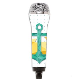 MightySkins Protective Vinyl Skin Decal Compatible with Redoctane Rock Band Microphone Case wrap Cover Sticker Skins Poly Anchors