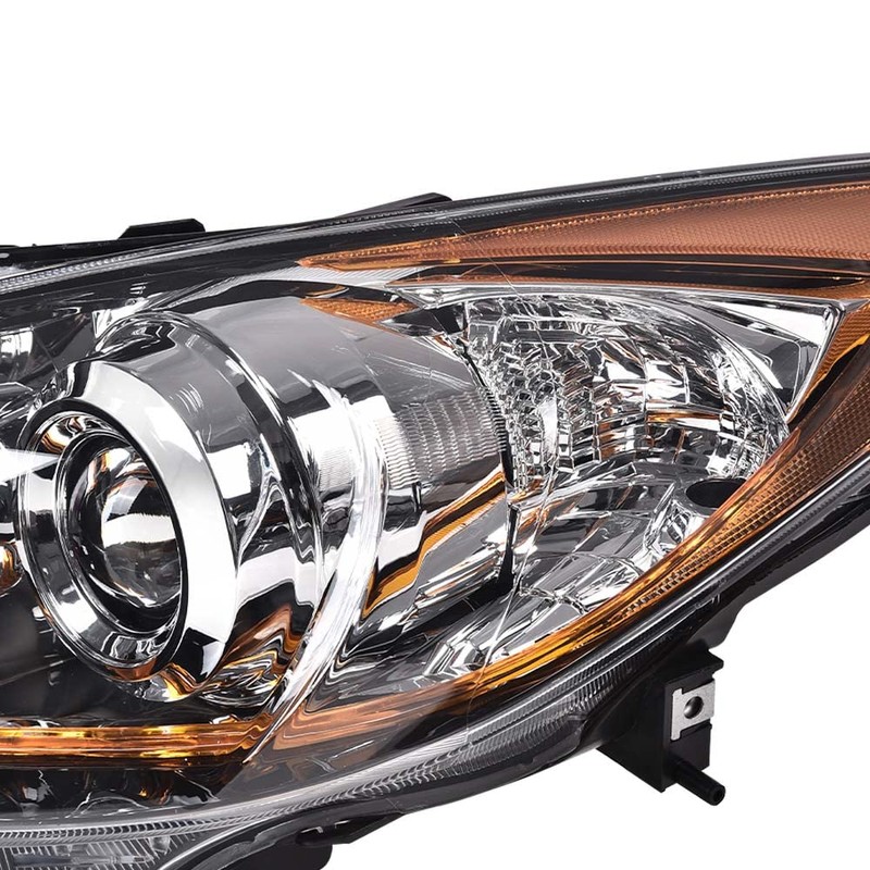 G-PLUS Headlights Assembly, Compatible with Mazda 3 2010-2013 MA2518130 MA2519130