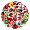 55pcs Cute Ladybug Stickers for Kids, Waterproof Lady Bug Stickers