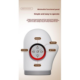 TNDCKP Cordless Hand Massager with Heat and Air Compression, Vibration Massage for Hand Fatigue and Tension Relief, Gifts for Men and Women