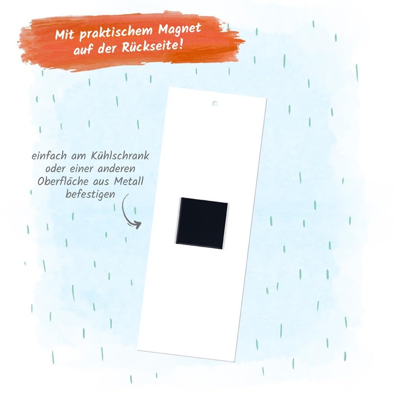 Trötsch Notizblock mit Stift und Magnet Krabbe: Notizblock Geschenk Geschenkidee