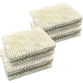 HQRP 4-Pack HDC-12 Super Humidifier Wick Filter Replacement for Essick Air AIRCARE HDC12 for EA1407, HD1409 Evaporative Humidifiers, BestAir ES12