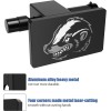 KFTROCKS Hitch Receiver Cover 2 inch Metal, Honey Badger Design,