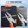 Happybuy 246 ft Razor Wire Fencing, 5 Rolls Galvanized Barbed