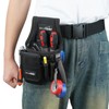 MELOTOUGH Small Tool Pouch with Belt Clip, Mini Electrician Work