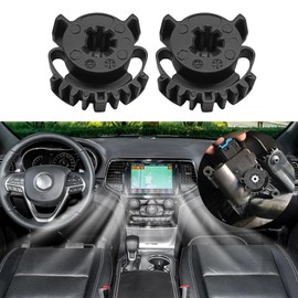 Rebvugr 2PCS HVAC Blend Door Gear Kit, Air Door Actuator Gear Kit, 68214880AA Heater AC Actuator Gear Cog, Car Interior Accessories Fit for Dodge Durango 2011-2017, Grand Cherokee 2011-2016 (2PCS)