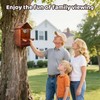 Large Owl House, 15'' x 10'' x 7'' Wooden Screech