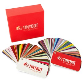 Tinybot Vinyl Automotive Vehicle Wrap Swatch Sample Book Deck