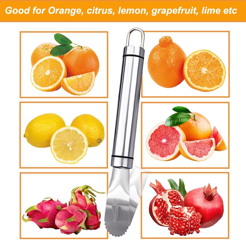 Orange Peelers Orange Peeler Tool Citrus Peeler Stainless Steel Slicer