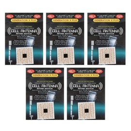 FOSA Phone Stickers,Cell Phone Booster Stickers Universal,Cell Phone Enhancement Sticker for Mobile Phones,Radios,Walkie Talkies,Buzzers,Pdas. (5pcs,White)