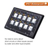 AMOMD 10P Membrane Control Switch Panel with Bluetooth APP Control