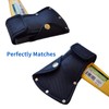 Hatchet Head Sheath Holster, Black Oxford Sheath for 1-1/4Lb Axe,