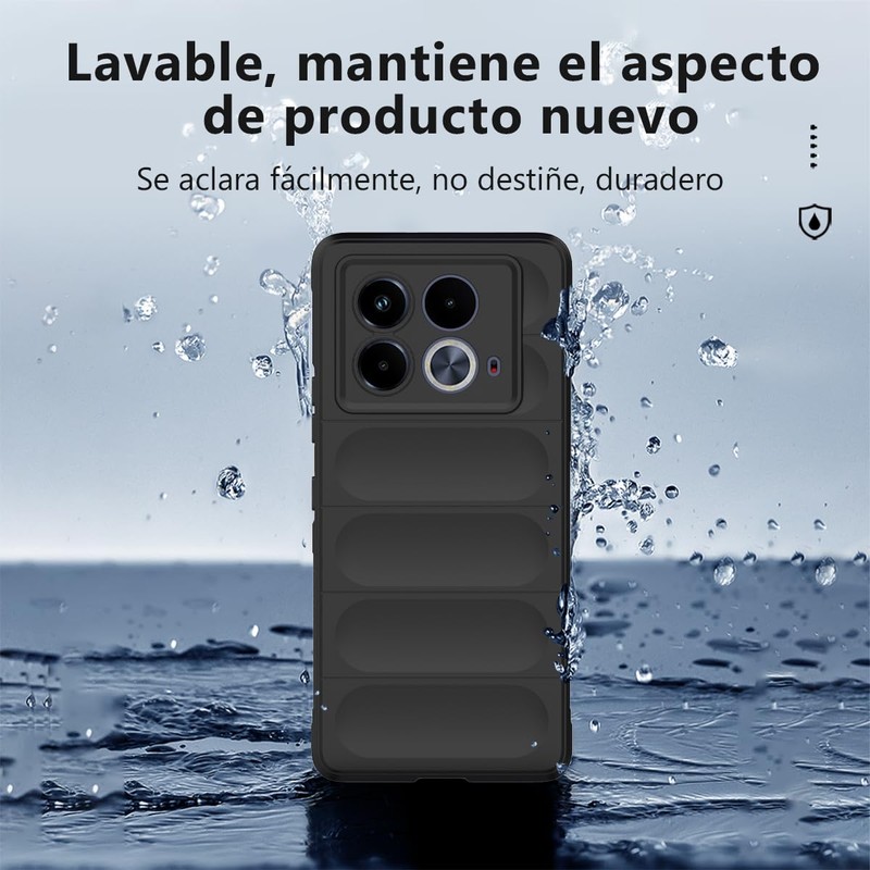 QWYJ Funda para Infinix Note 40 5G Case Uso Rudo,