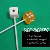 Dice Shaped Lollipops, Casino Themed Candy for Parties and Events,
