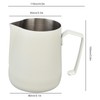 Milk Frothing Pitcher Thickened Frother Cup 450ml with Pointed Spout