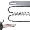 10 Inch Chainsaw bar and Chain, Replacement Chainsaw Chain For
