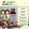 100% Pure HAITIAN Black CASTOR OIL for Thicker, Longer Hair.