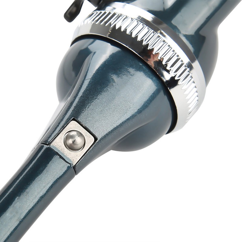 Lightweight Plastic Folding Integrated Fishing Rod and Enclosed Reel Tackle