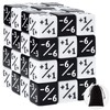 48 Pieces Counters Token Loyalty D6 Dice Cube Compatible with