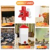 ZenxyHoC Horizontal Chicken Waterer Nipples, Automatic Poultry Watering System with